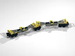 12-Wheel Extension of 7939 Container Trolley