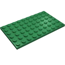 Plate 6 x 10 / Green