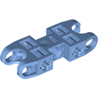 Lego Technic Axle and Pin Connector 2 x 5 with Two Ball Joint Sockets / Medium Blue