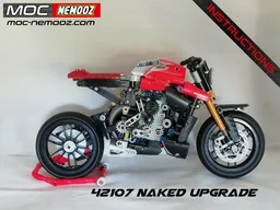 Lego 42107 DUCATI Naked version