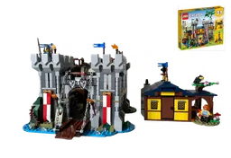31120 Medieval Castle Alternate Build - Castle & House
