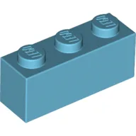 Brick 1 x 3 / Medium Azure
