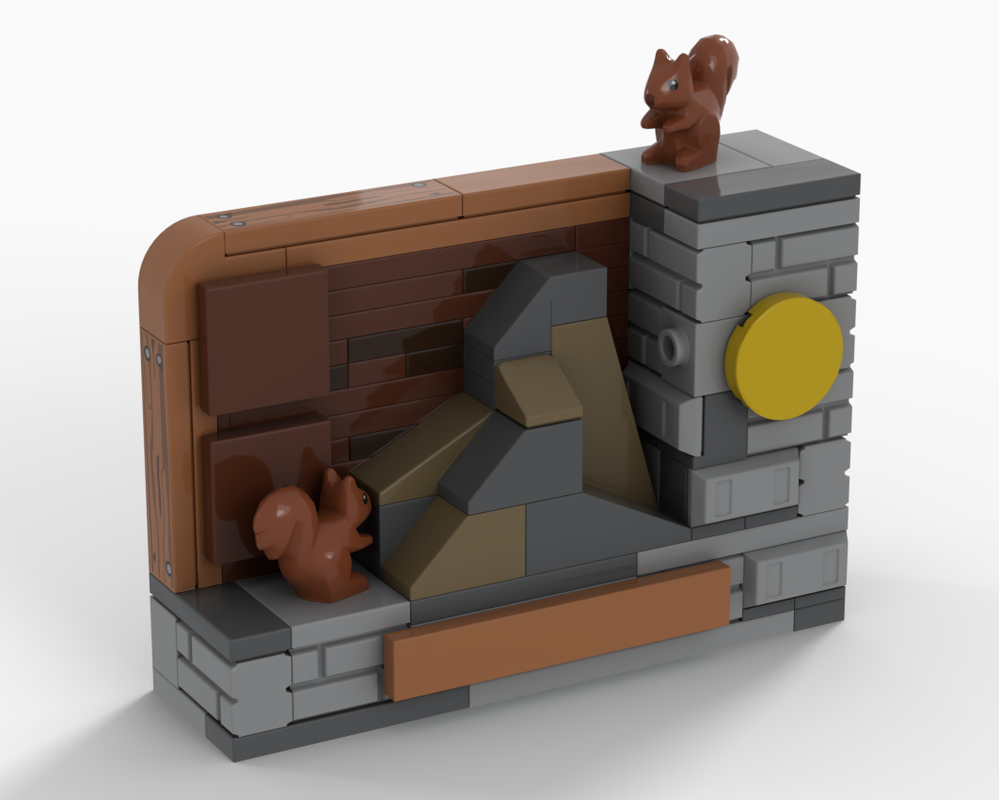 Lego Big Rock National Park Entrance Sign