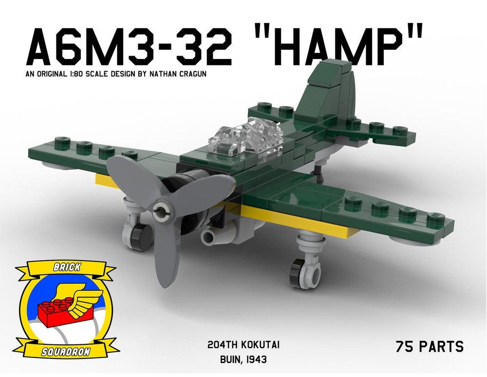 Lego A6M3-32 "Hamp"