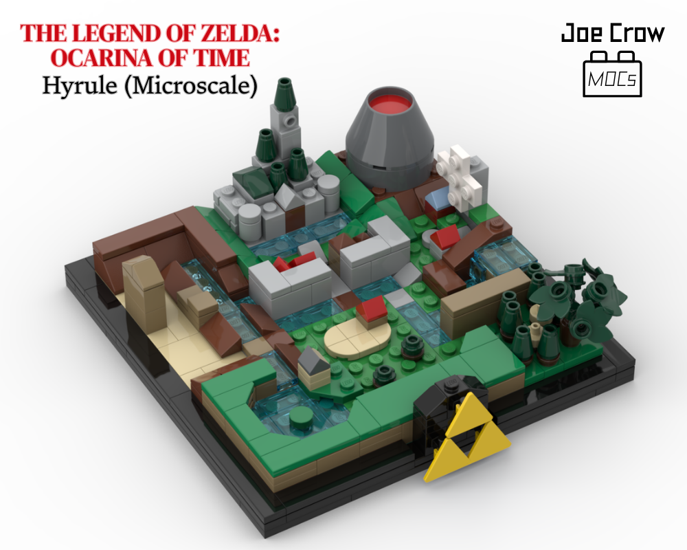 Lego Hyrule Microscale - The Legend Of Zelda: Ocarina Of Time
