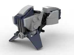 Balutar class swoop bike (minifigure scale)