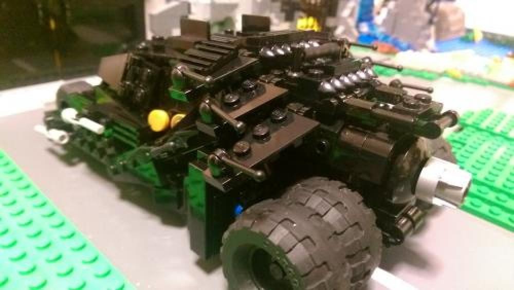 Lego Mini tumbler II with pull back motor (optional)