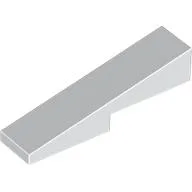 Brick Sloped 1 x 4 with 1 x 2 Cutout / White