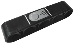 Technic, Liftarm Thick 1 x 5 with Silver Belt Buckle Pattern (Sticker) - Set 8010