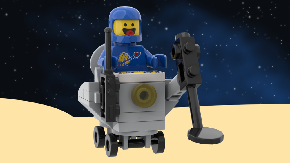 Lego Classic Space Reimagined: Benny's Shopping Cart Explorer