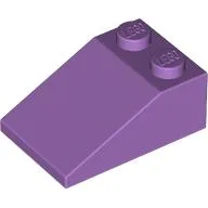 Brick Sloped 33° 3 x 2 / Medium Lavender