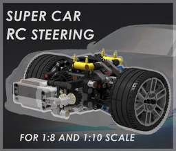 High Performance AWD RC Steering