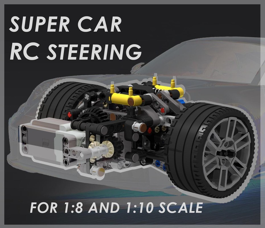 Lego High Performance AWD RC Steering