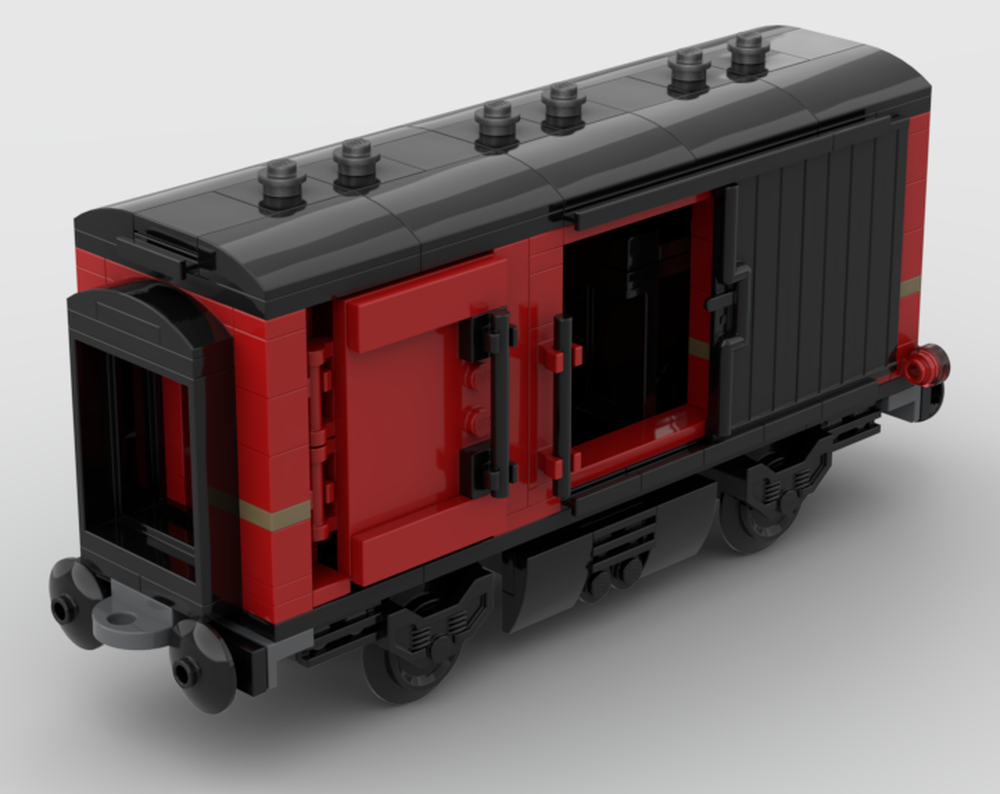 Lego 75955 Carriage (2018) Luggage Carriage with Interior