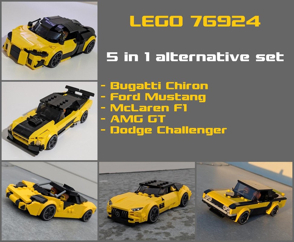 Lego 76924 5 in 1 alternative set