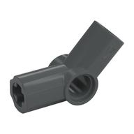 Lego Technic Axle and Pin Connector Angled #4 - 135° / Dark Bluish Gray