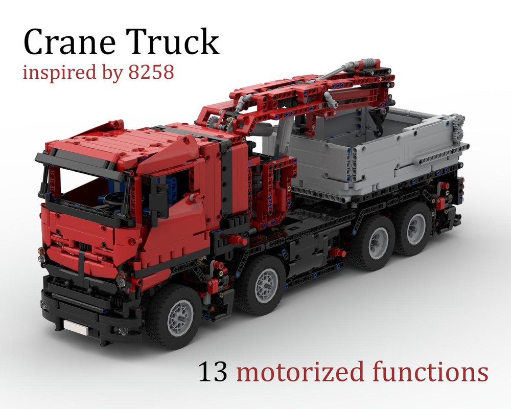 Lego Crane Truck (inspired