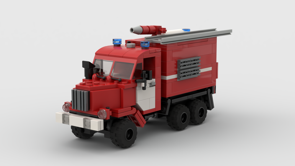 Lego 80s Russian Fire truck