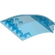 Windscreen 8 x 6 x 2 Curved / Trans-Dark Blue