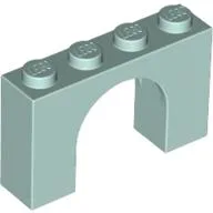 Brick Arch 1 x 4 x 2 / Aqua