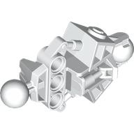 Lego Large Figure Skeletal, Limb, with 2 Ball Joints, and 3 Holes (Vahki) / White