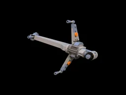 Miniscale Star Wars B-wing Starfighter