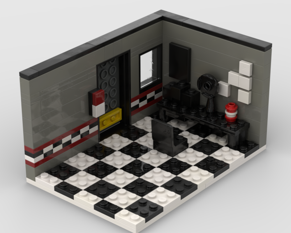 Lego fnaf 1 ofice