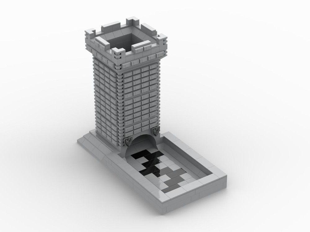 Lego Medieval Dice Tower