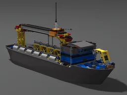 Large Cargo Ship