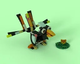 Surprised Peacock