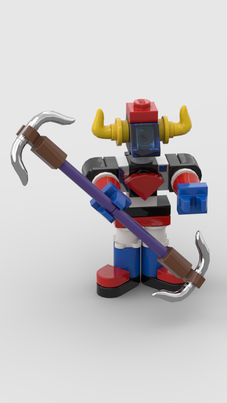 Lego MOC Micro GRENDIZER The Robot (Version Manga)