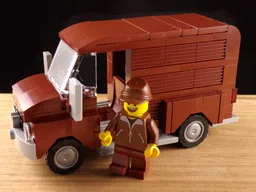 Courier van