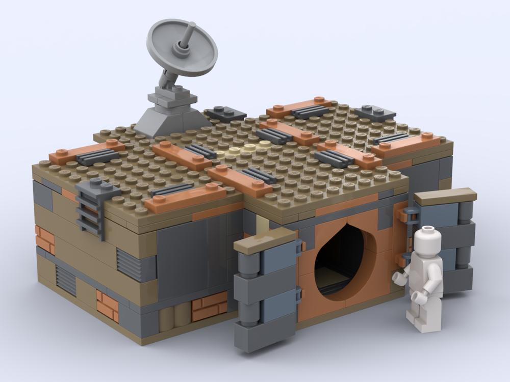 Lego Hobbit Hole Bunker