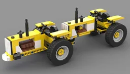 Small Tandem Tractor