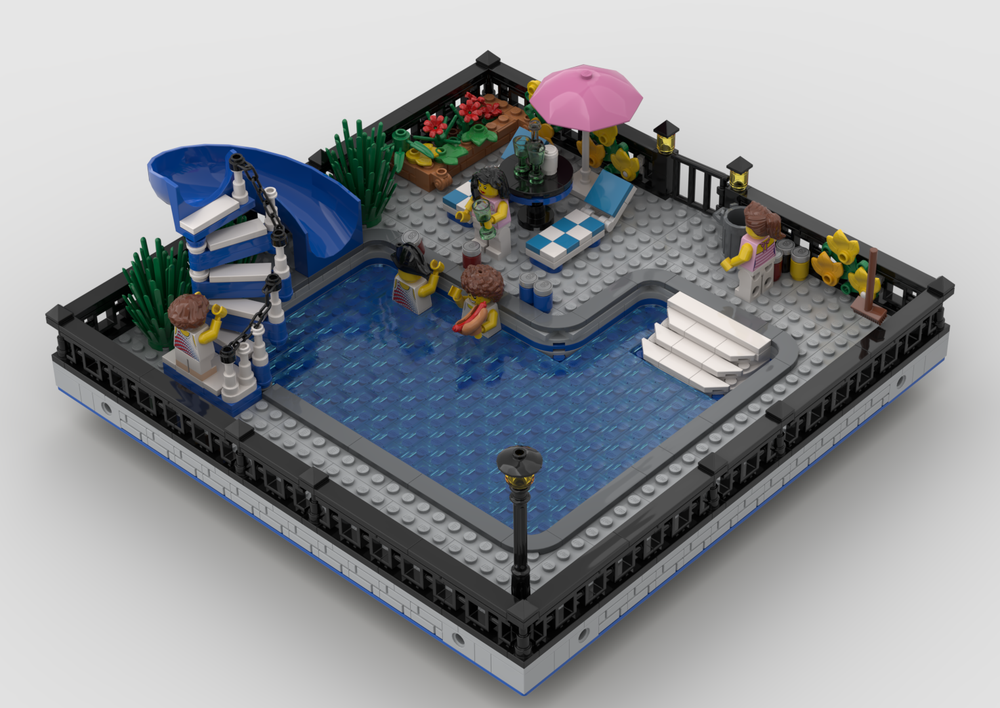 Lego Pool time