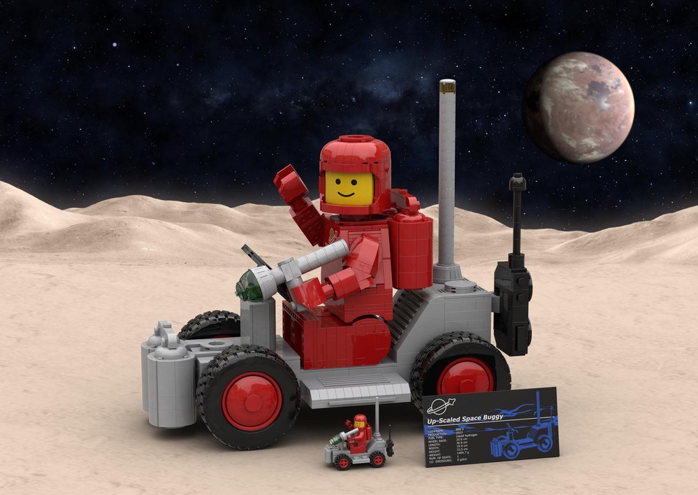 Lego Up-Scaled Space Buggy