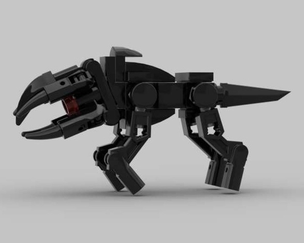 Lego Demodog Black Color