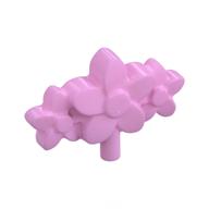 Lego Headwear Accessory Flowers with Small Pin / Bright Pink
