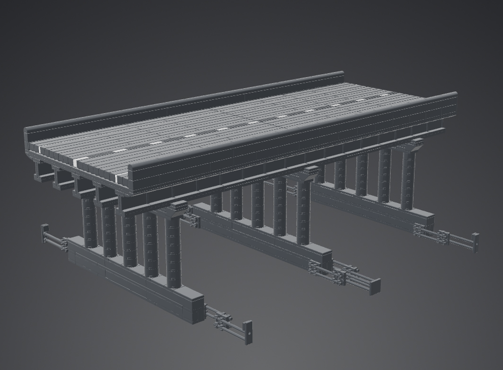 Lego Modular Elevated Roadway