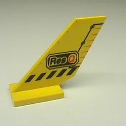 Tail Shuttle with Res-Q and Black Lines Print