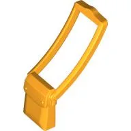 Bag / Messenger Pouch with Long Strap / Bright Light Orange