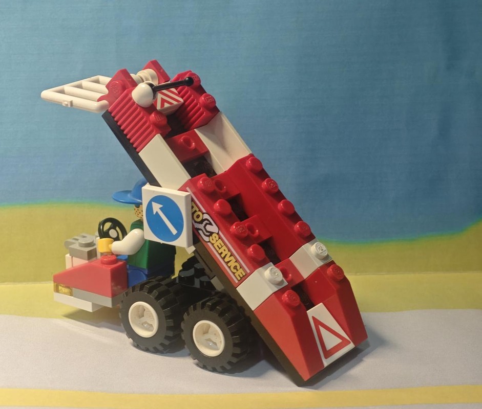 Lego 6670 stairs truck