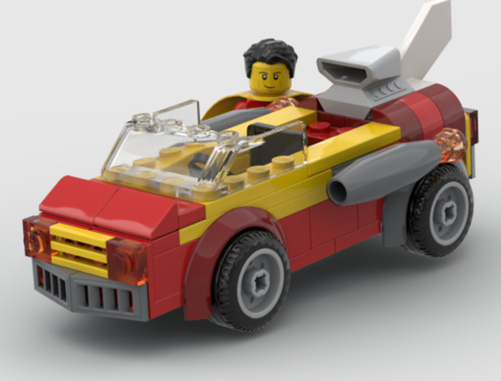 Lego Captain Radical's supercar