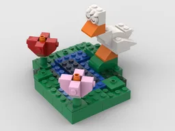 Duck on a pond