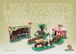 Lion Knights' Tournament (addition to 10305 - "Lion Knights' Castle)