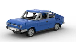Skoda 110R - Blue
