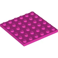 Plate 6 x 6 / Dark Pink