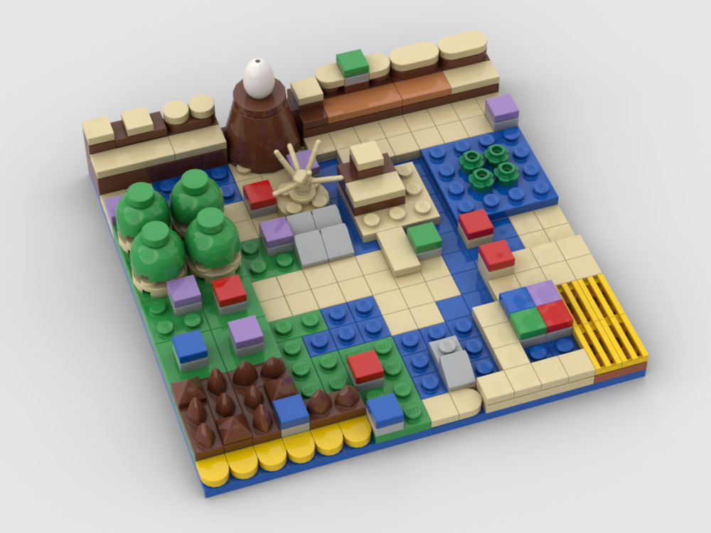 Lego Link's Awakening Mini Map
