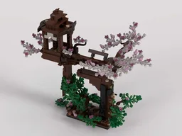 Floating frog temple
