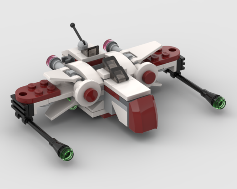 Lego Cheaper 75072 ARC-170 mod